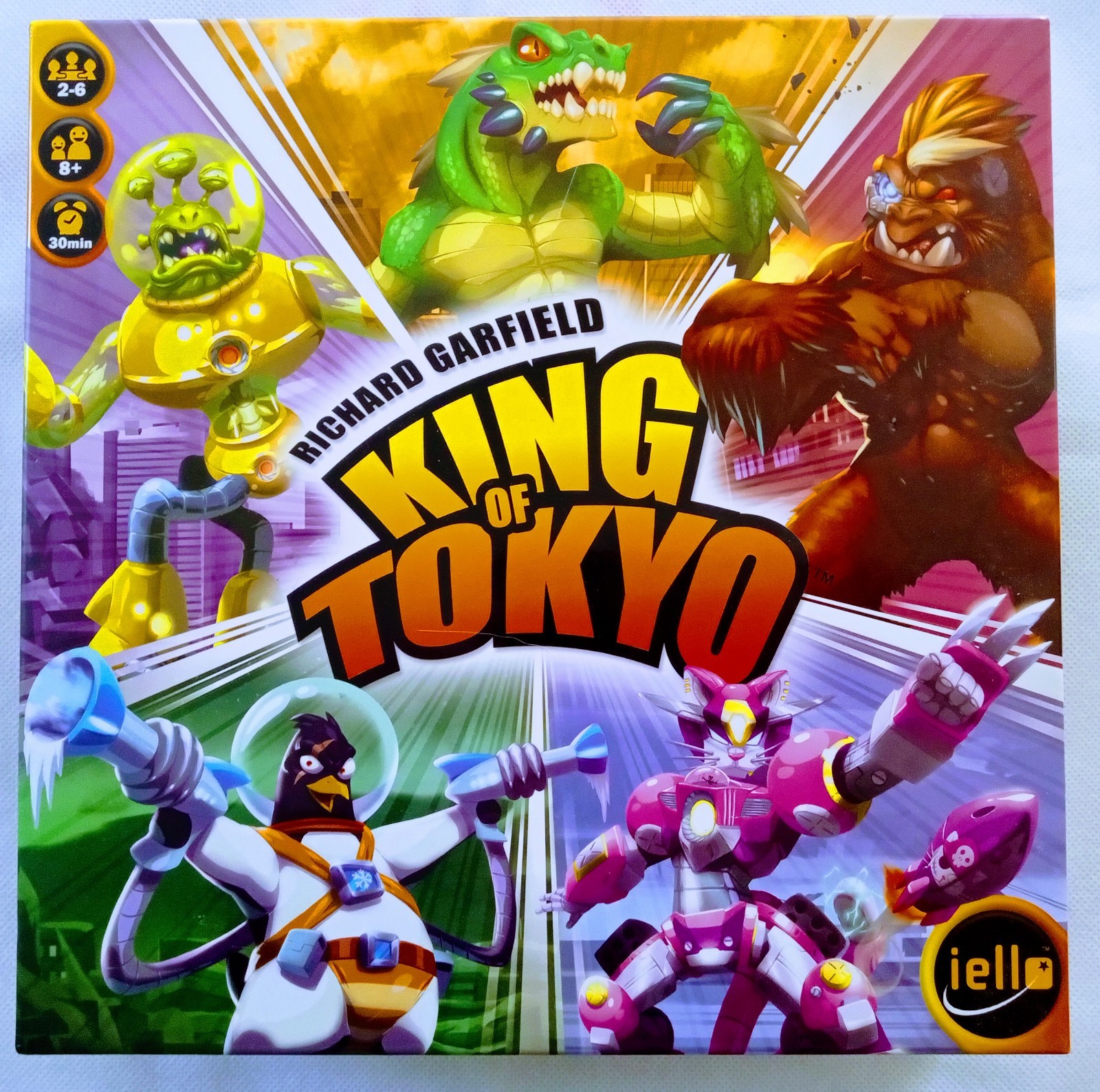 King of Tokyo Game Replacement Pieces by IELLO 2017