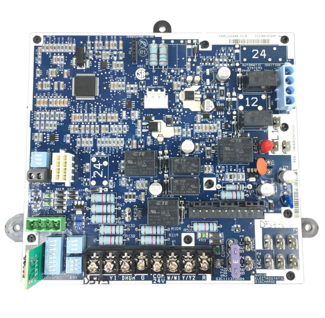 Carrier Bryant HK42FZ103 Control Circuit Board CEPL130988-73-R used #D573