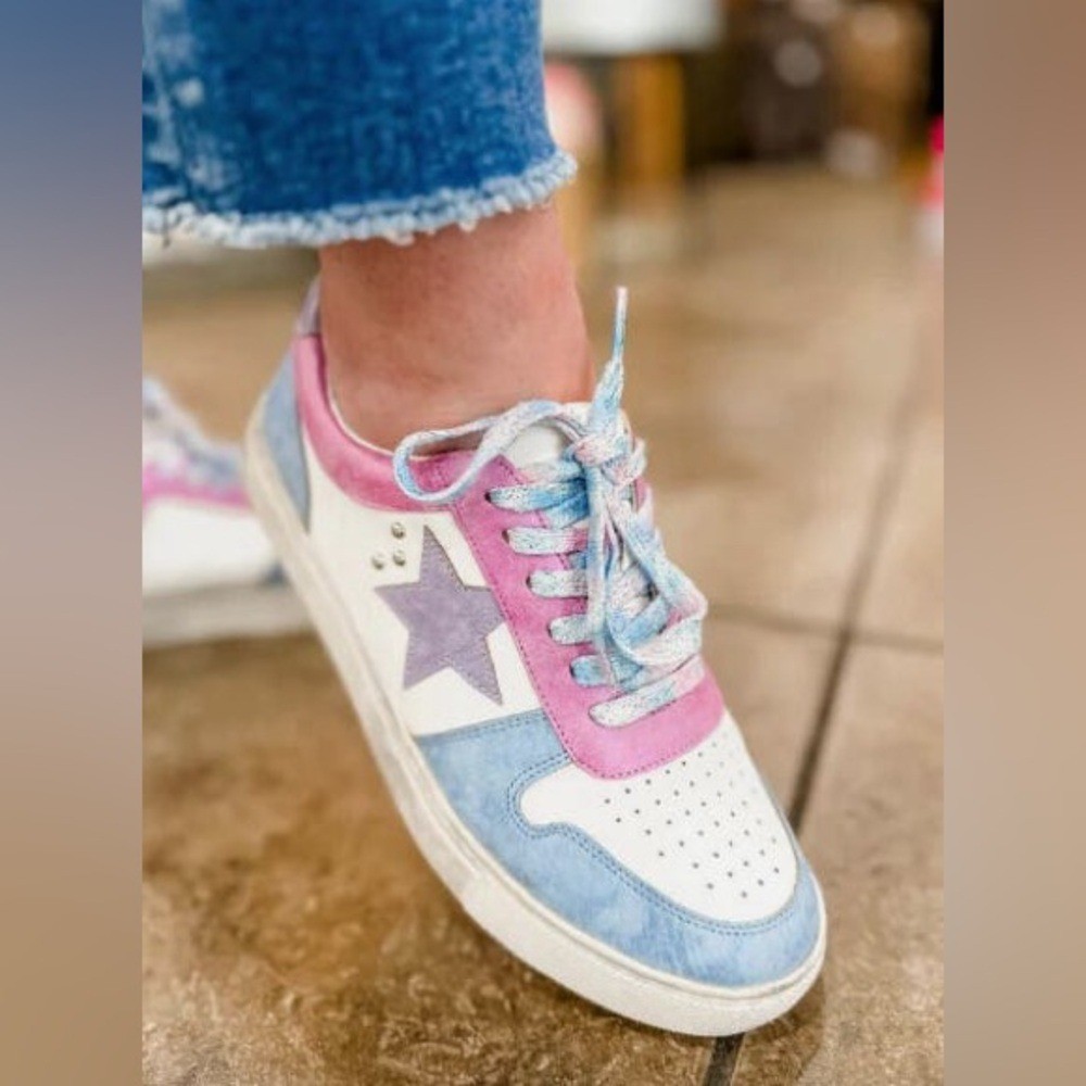 CORKY'S Pastel Multi Constellation Sneakers