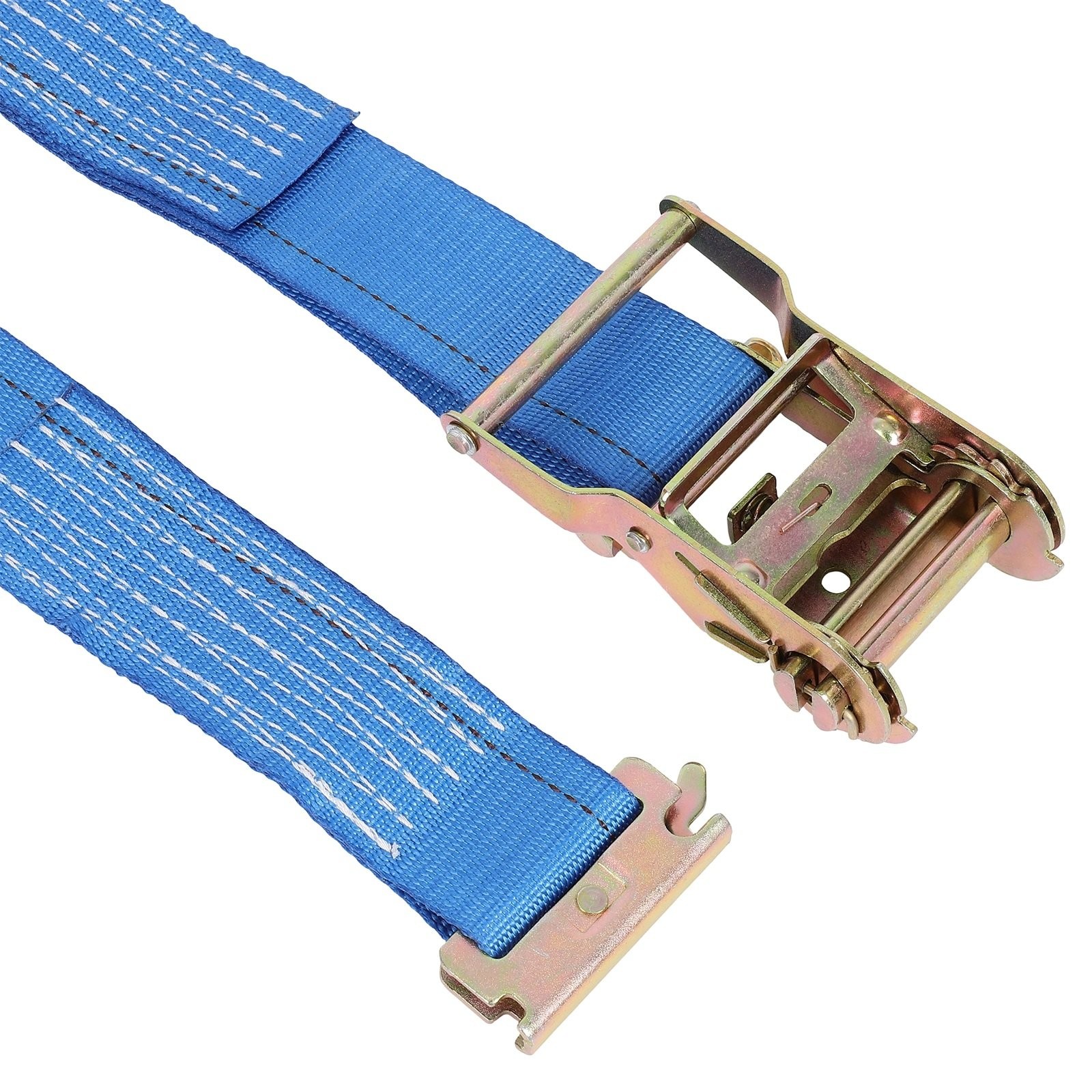 Wheel Chock & Tie-Down Strap Kit 1500 Lb New