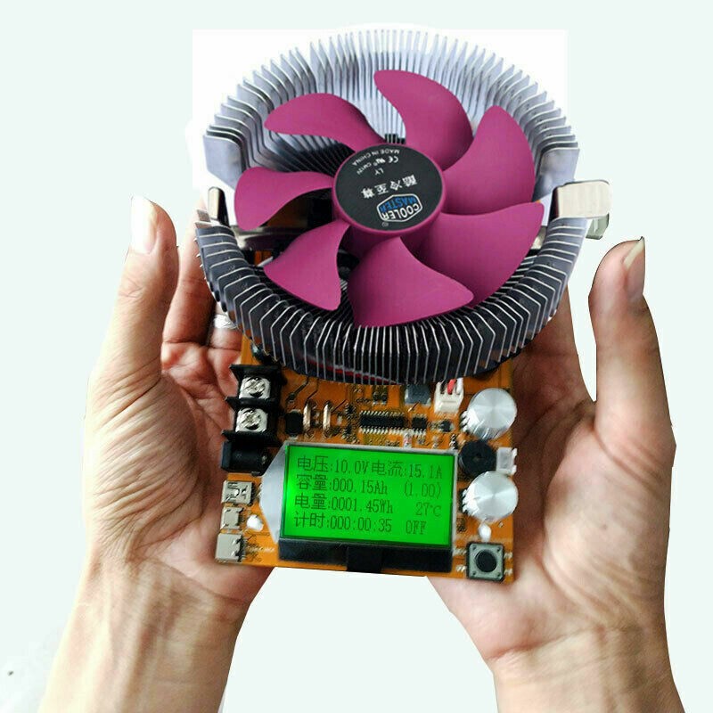Electronic Load Tester 220V 20A Constant Current Battery Capacity Tester Module