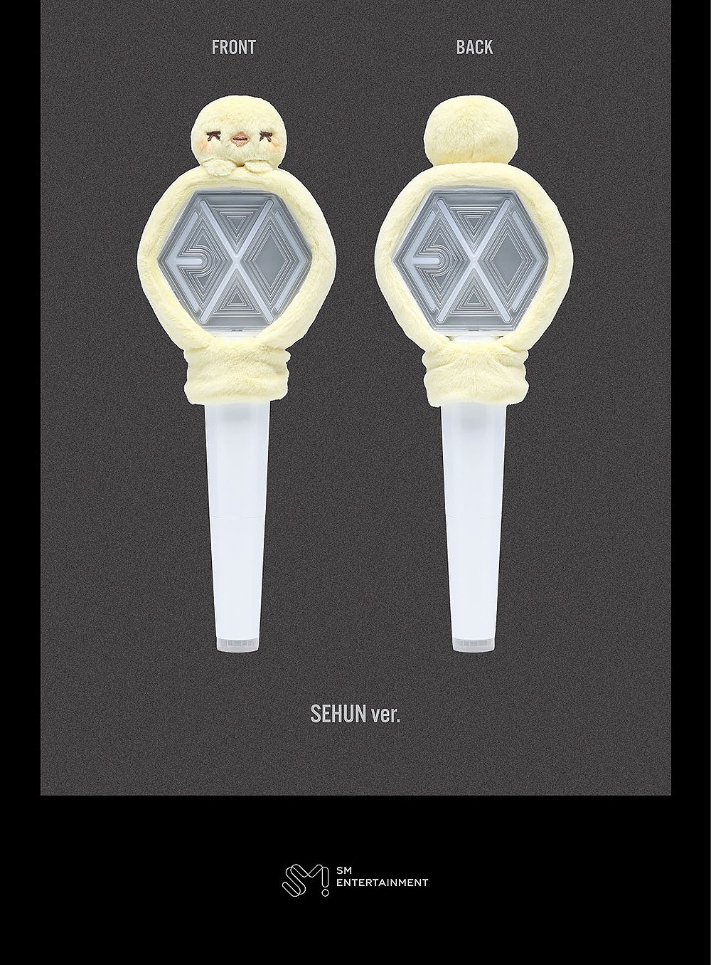 EXO OFFICIAL LIGHT STICK FANLIGHT DECO COVER/Tracking Code MD GOODS K-POP SEALED