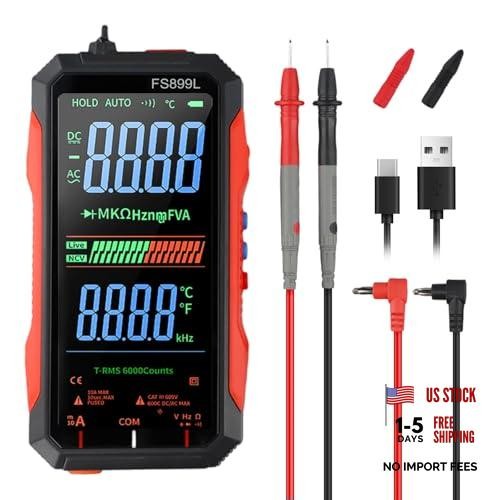 Digital Multimeter with USB Charging Capability Digital Multimeter Fully FS899L
