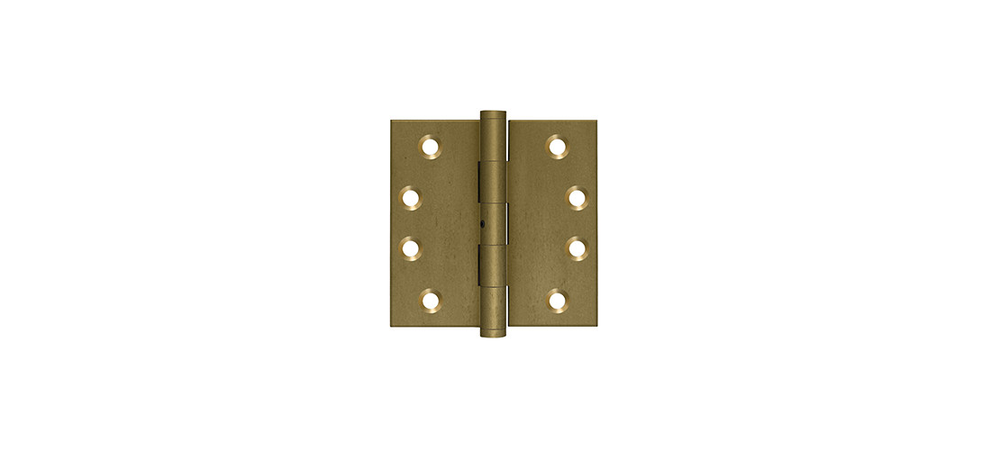Deltana DSB4N10BM 4" x 4" Square Hinges Bronze Medium Pair