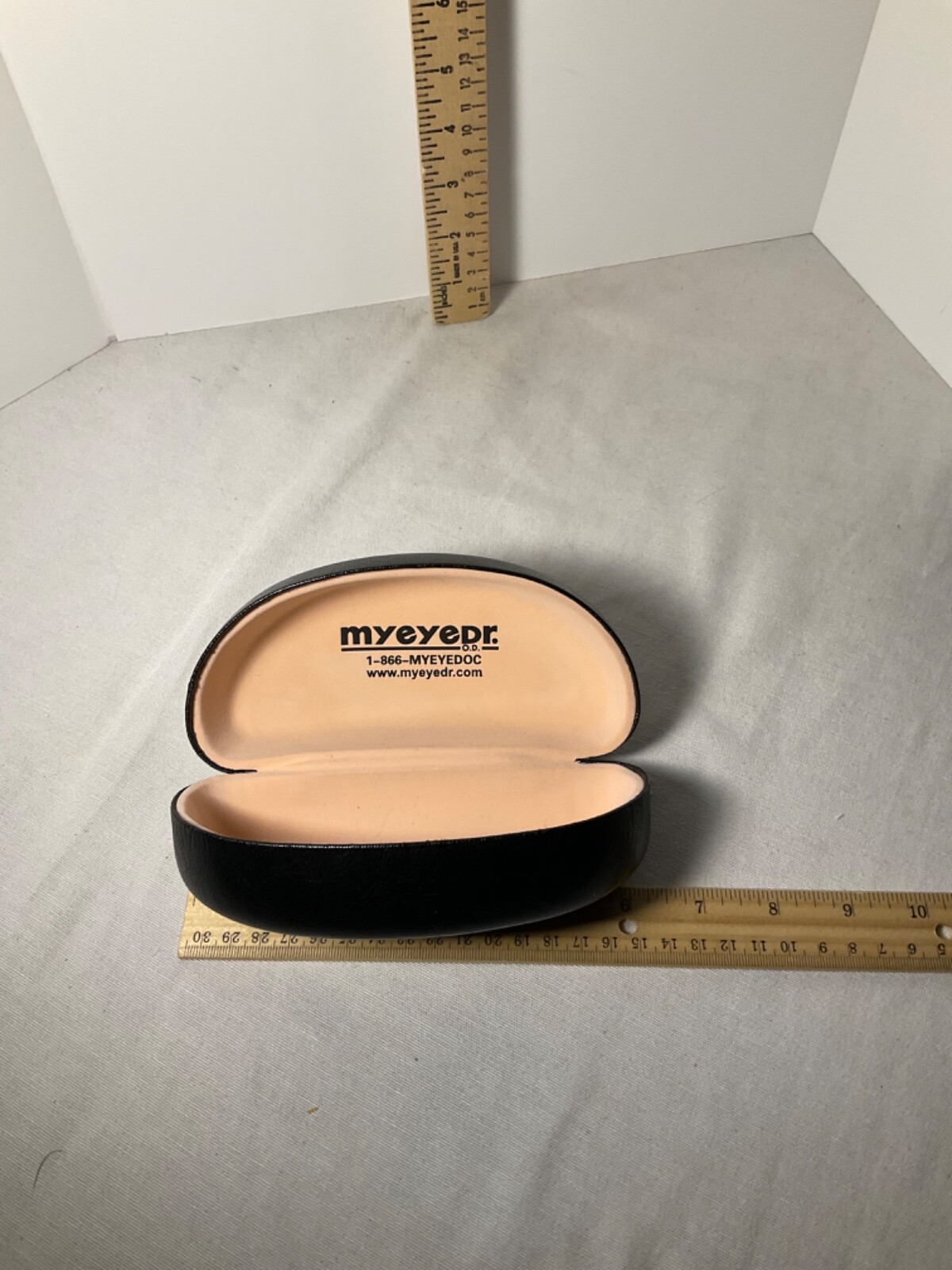 Myeyedr sun/eyeglasses hard case hinged black