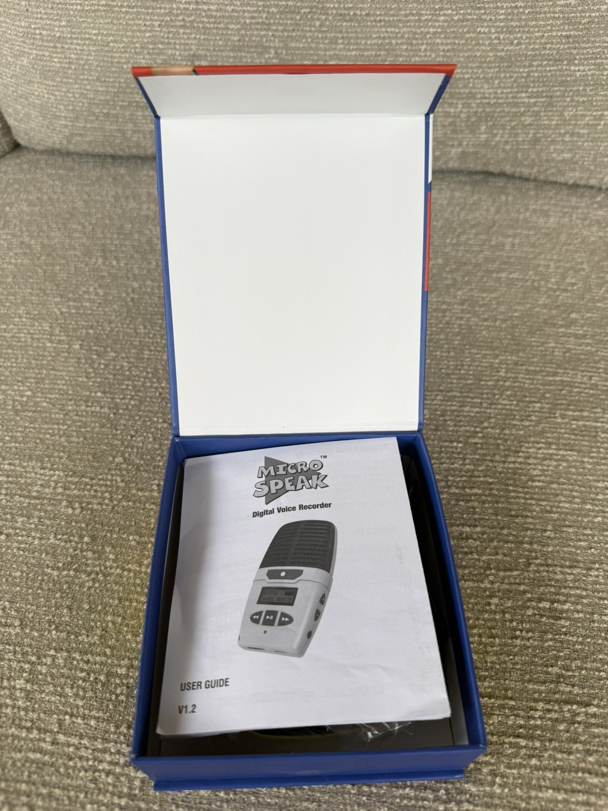 Micro Speak Plus Talking Digital Voice Recorder for Blind Low Vision Audio
