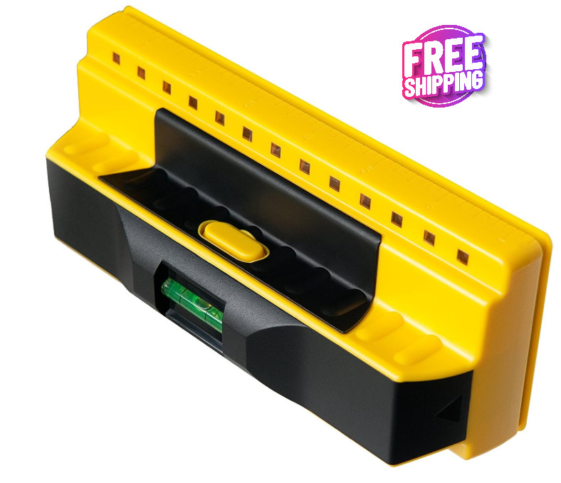 Buscador de vigas Detector de escáner de pared Alarma de audio con pilas