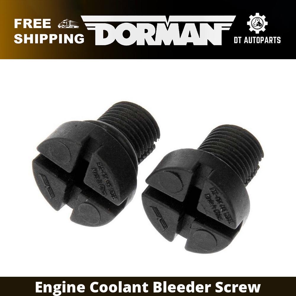 For 2009-2015 BMW 335i xDrive Dorman Engine Coolant Bleeder Screw 2010 2011 2012