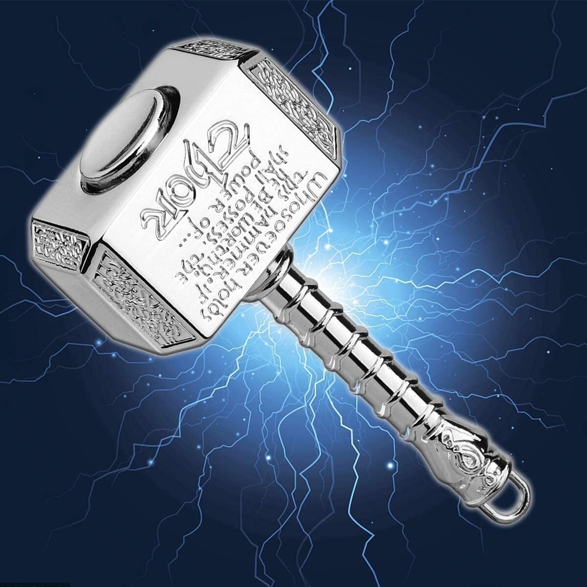 Thor Hammer All Metal Fidget Spinner Toy Boys Girls Kids Adults ADHD Focus