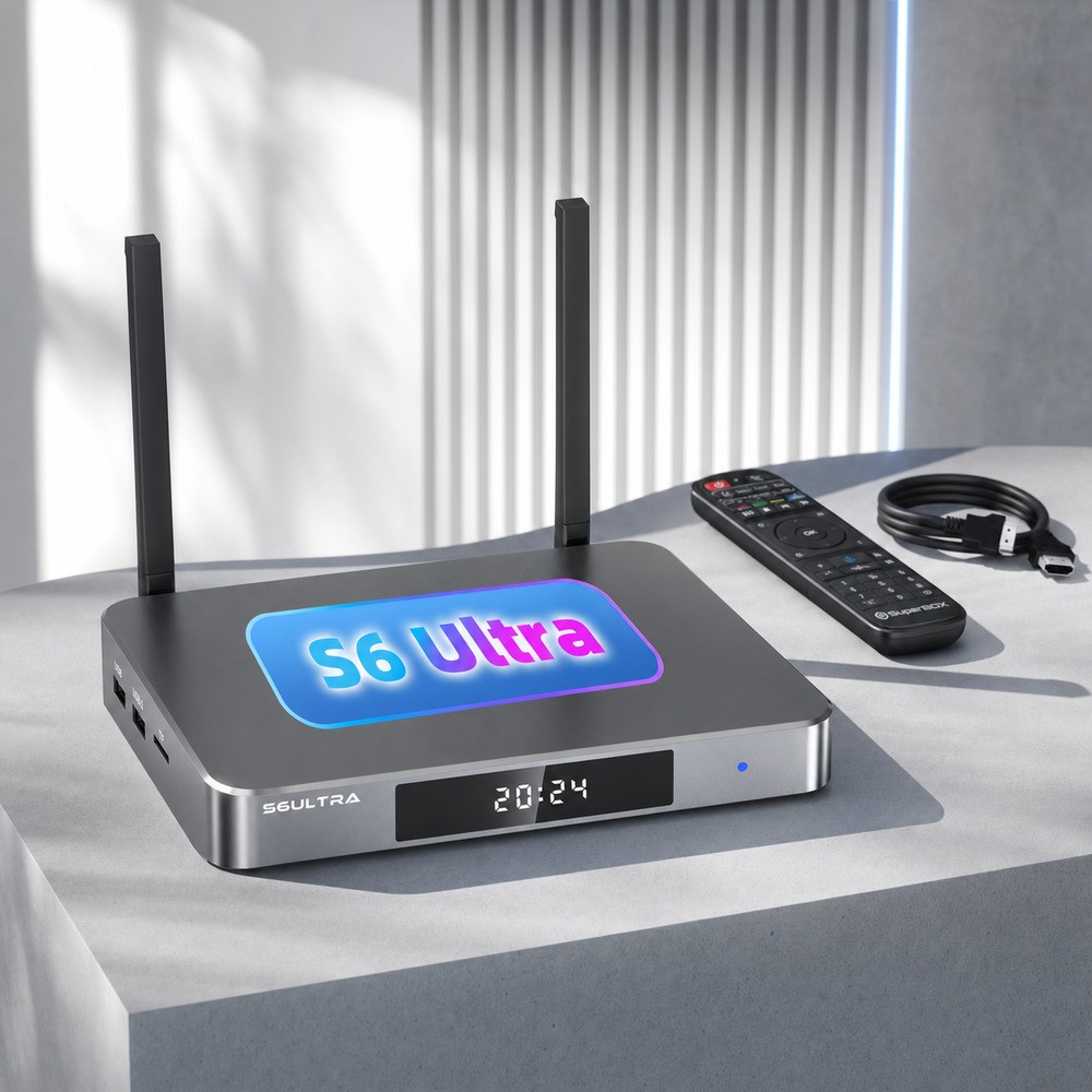 Superbox S6 /Ultra Android TV Box WiFi 6K  Latest 2026 Model