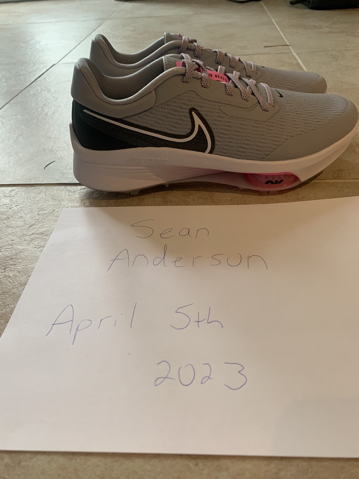 Nike React Air Zoom Infinity Tour NEXT Men's Golf Shoes size 9