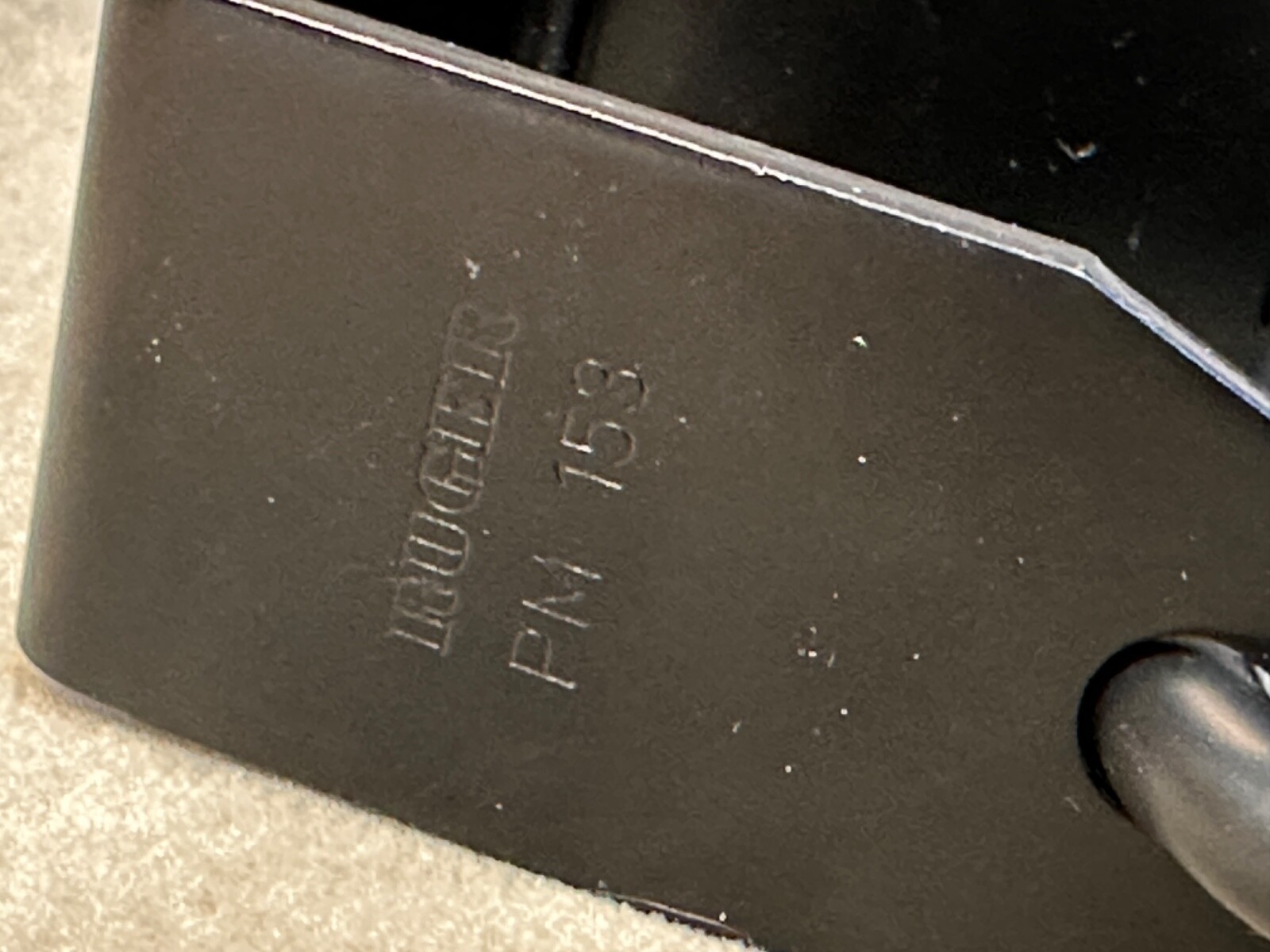 Ruger PM 153 Bracket & Lock with 2 keys for 10/22