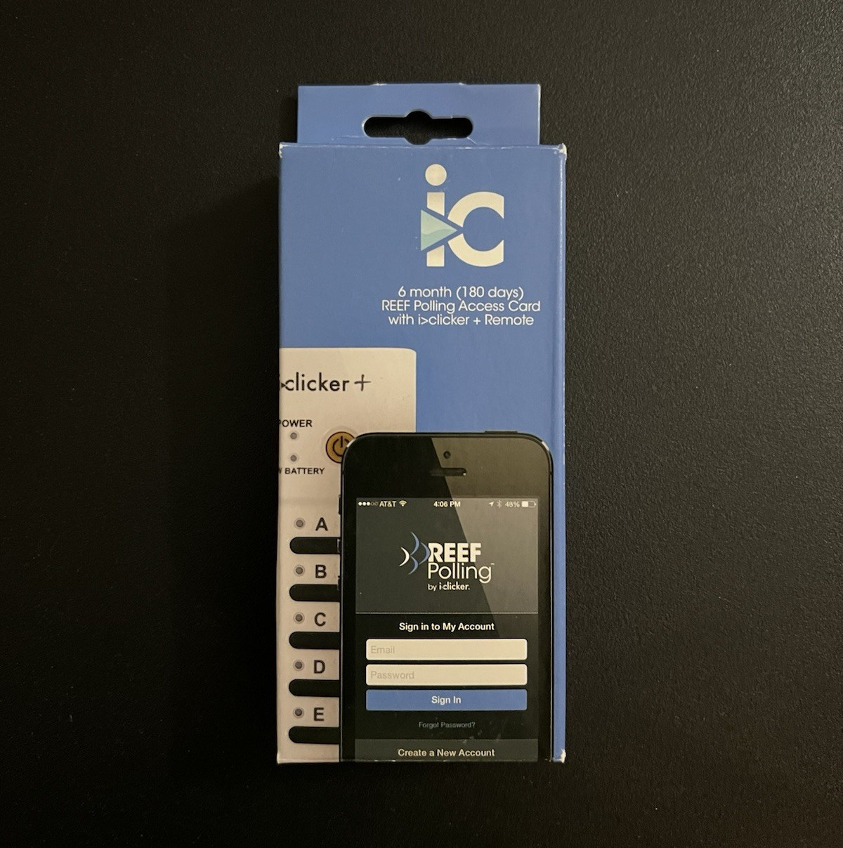 iclicker+ Wireless Classroom Response Remote Clicker, White