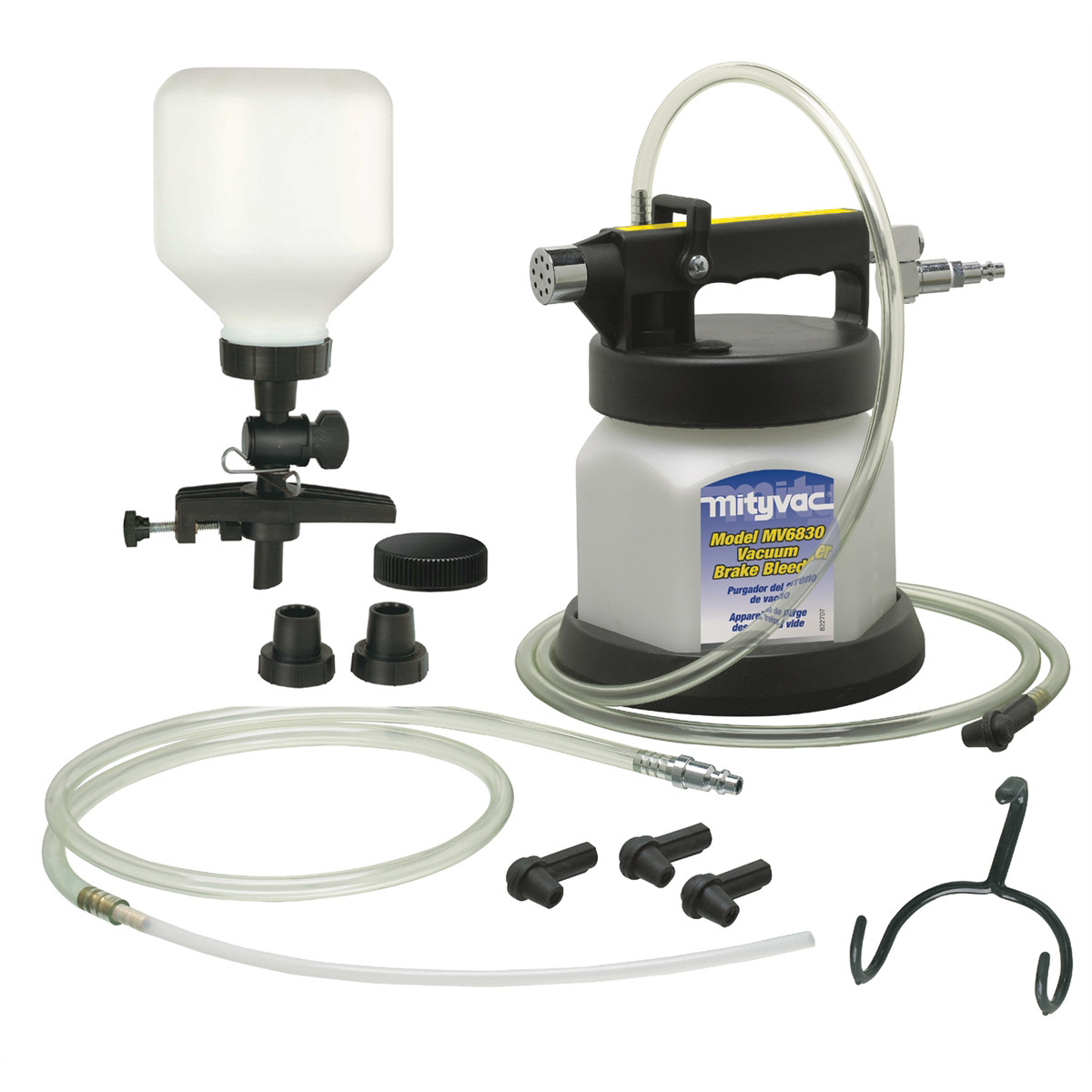 Mityvac MV6835 Premium Pneumatic Air Operated Brake and Clutch Bleeding Kit