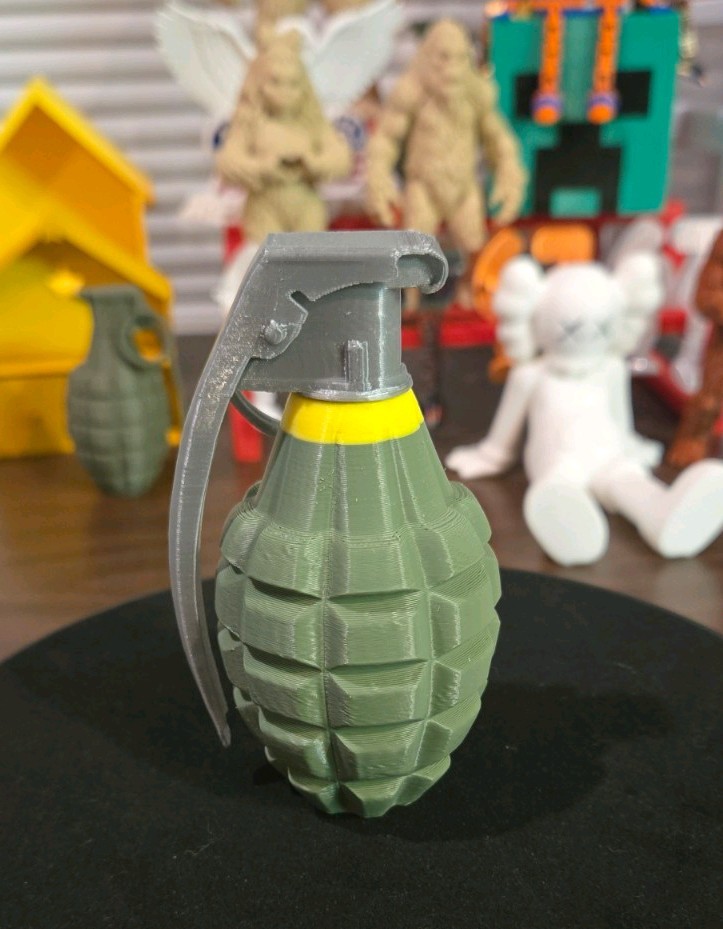 Military Grenade Replica Model