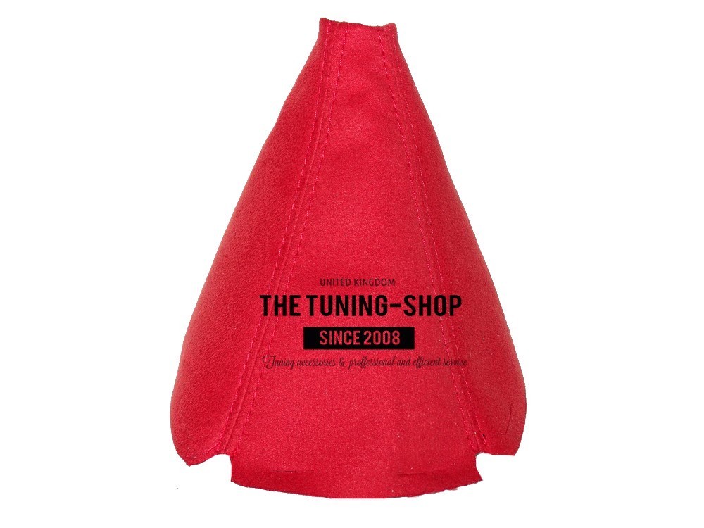 RED ALCANTARA MANUAL SHIFT BOOT FITS HONDA CIVIC EJ EK EM 1996-2000