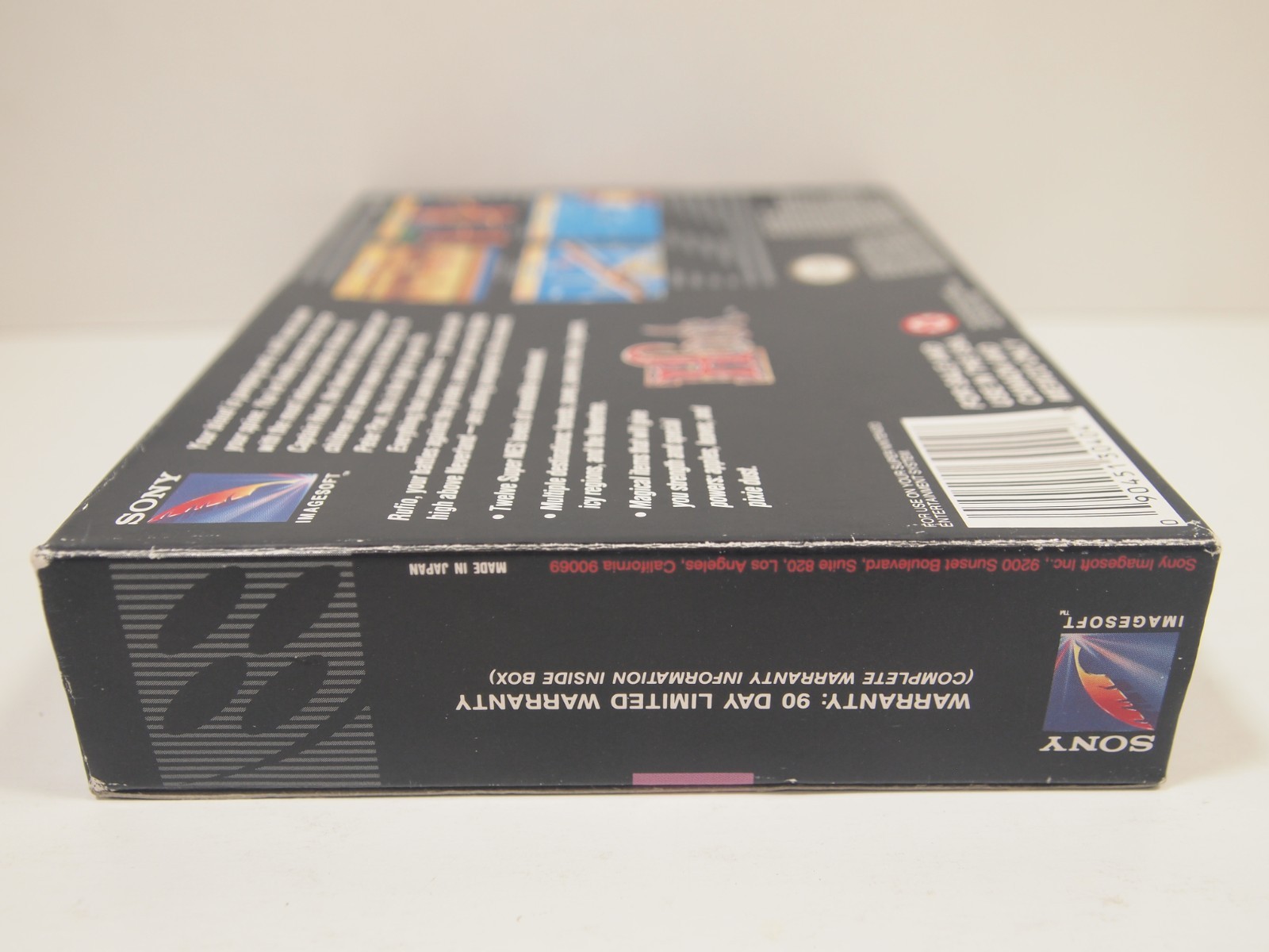 Hook (Super Nintendo | SNES) Authentic BOX ONLY