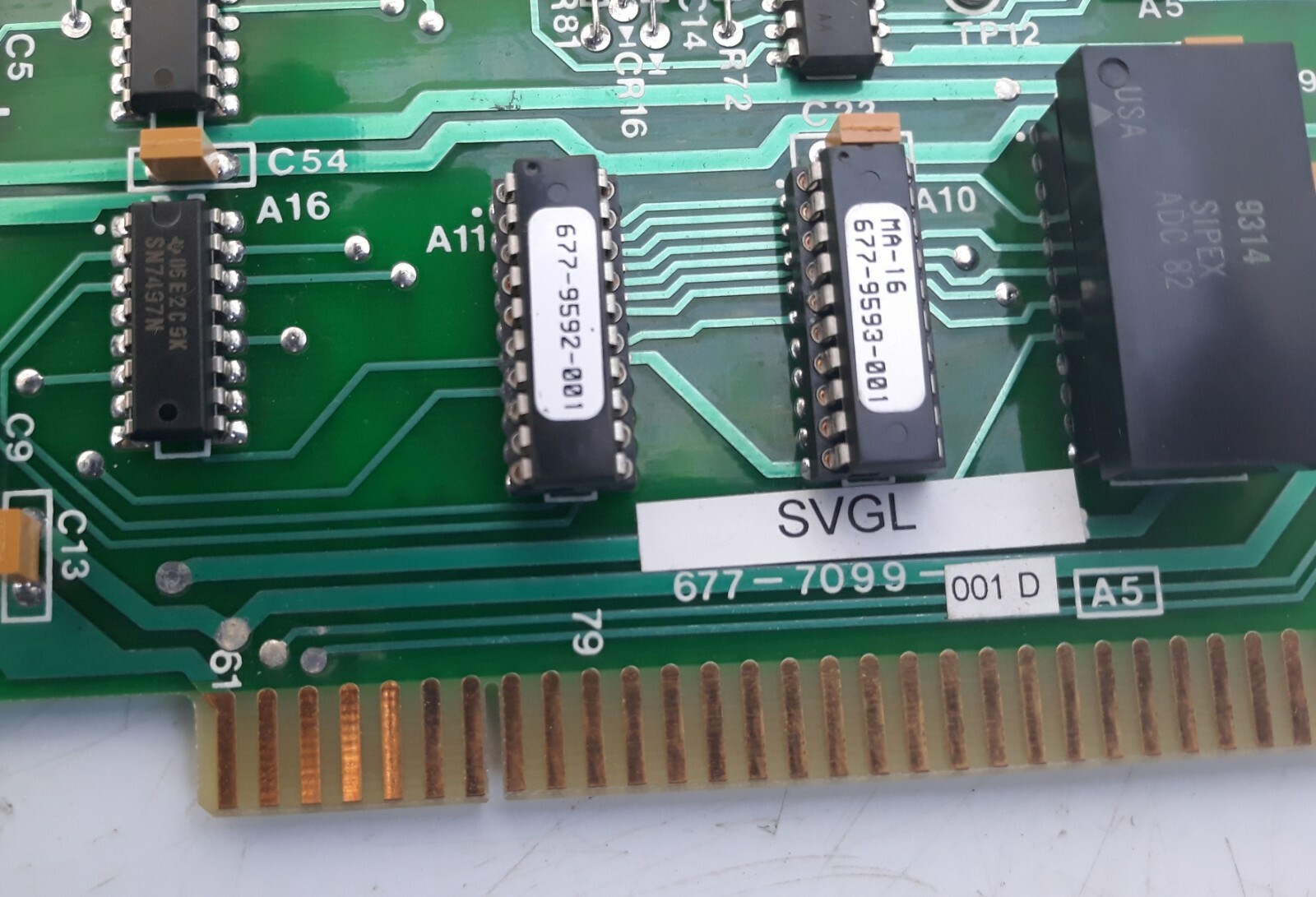 Perkin-Elmer 677-7099-001 D Circuit Board PCB Card A5