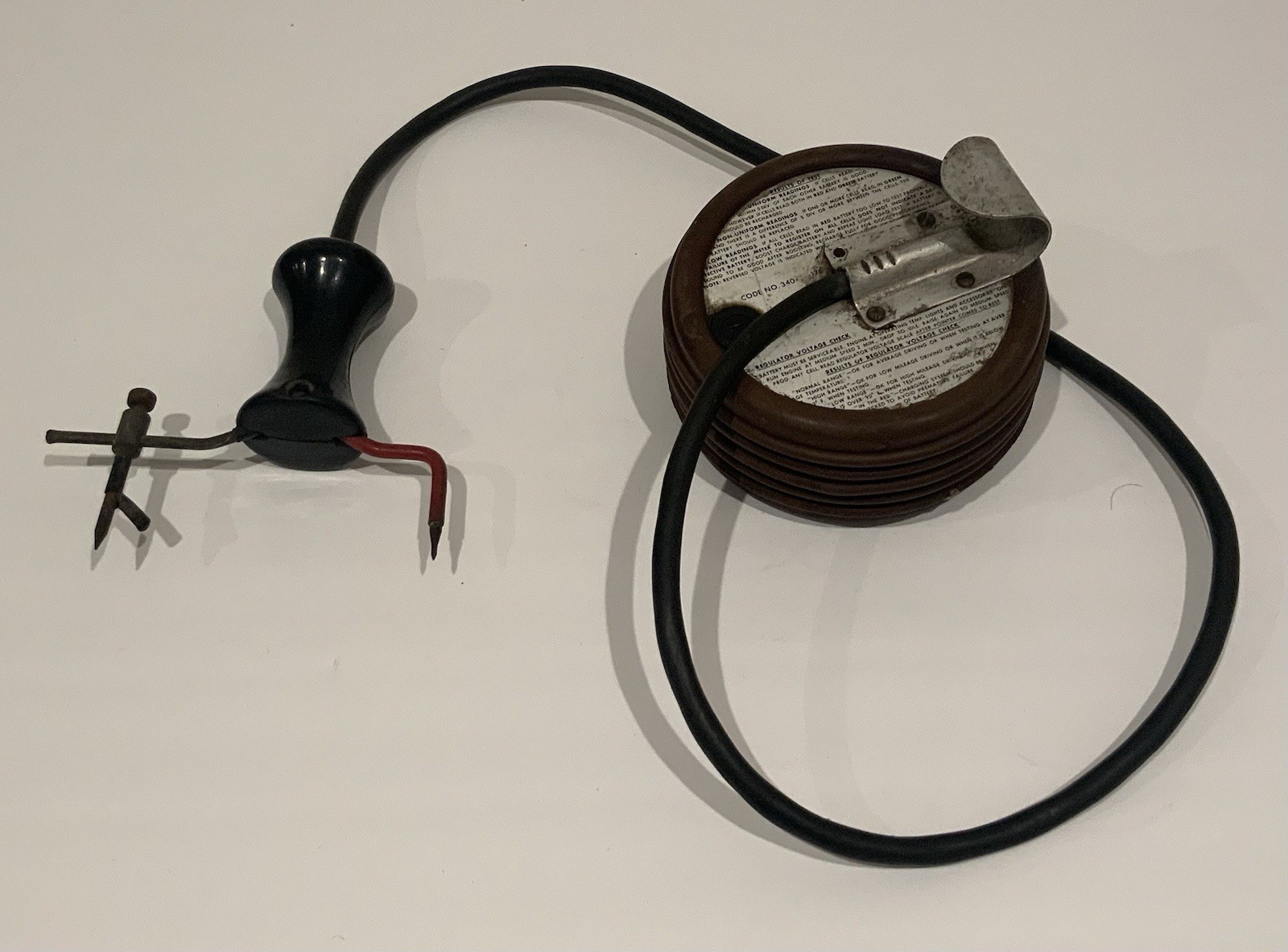 VINTAGE FIRESTONE BATTERY ANALYZER VOLTAGE REGULATOR TESTER