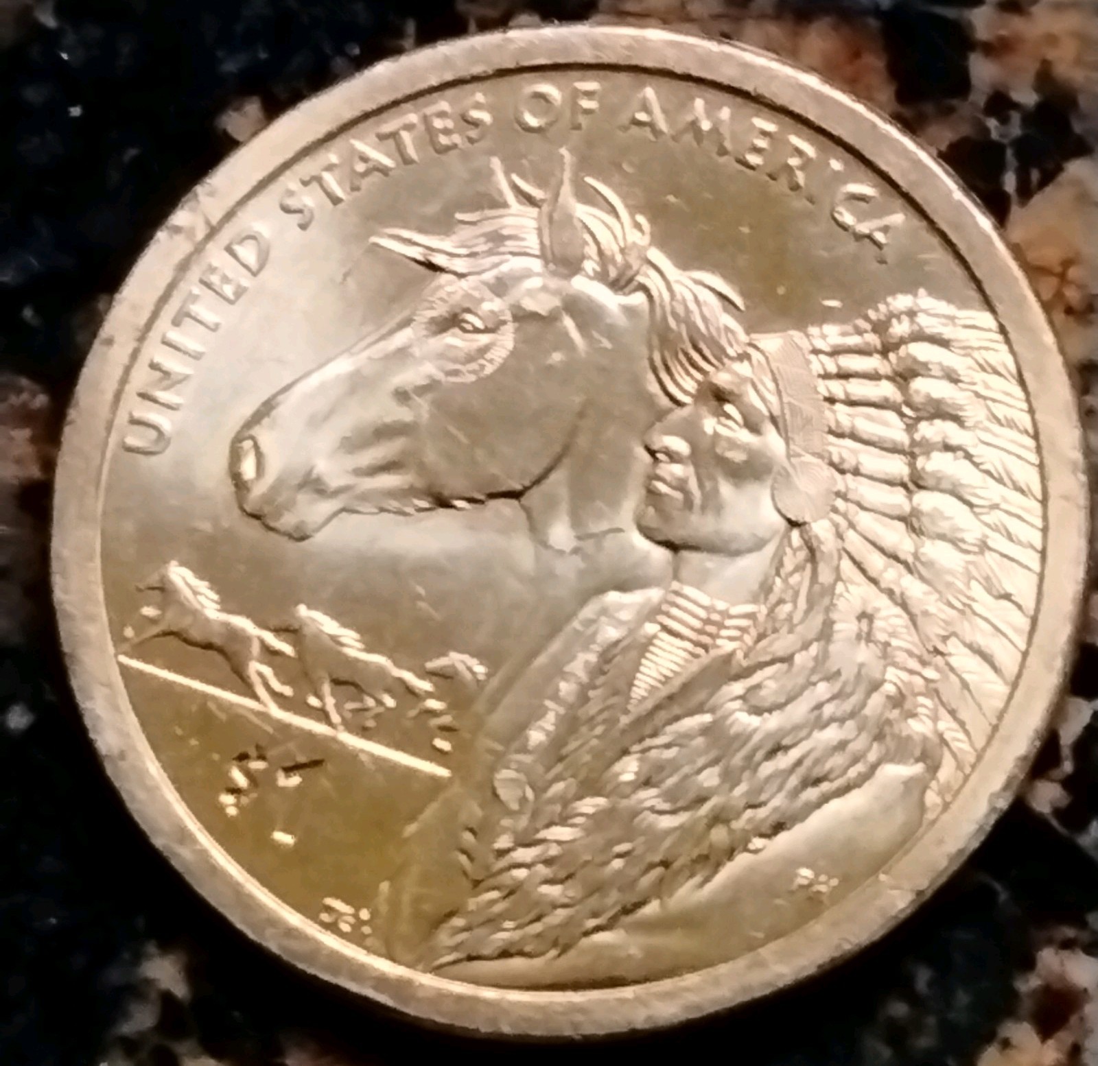 Native American 2012 P One Dollar Coin