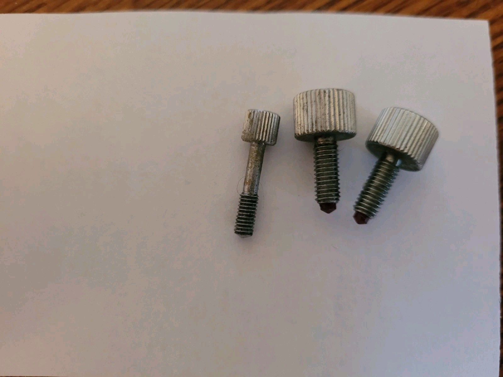 Set of (3) misc screws for Nikon Labophot 2 Microscope