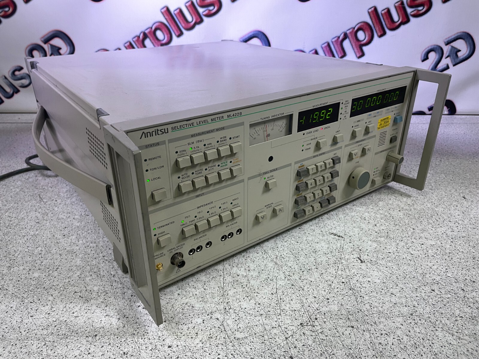 Anritsu ML422B Selective Level Meter