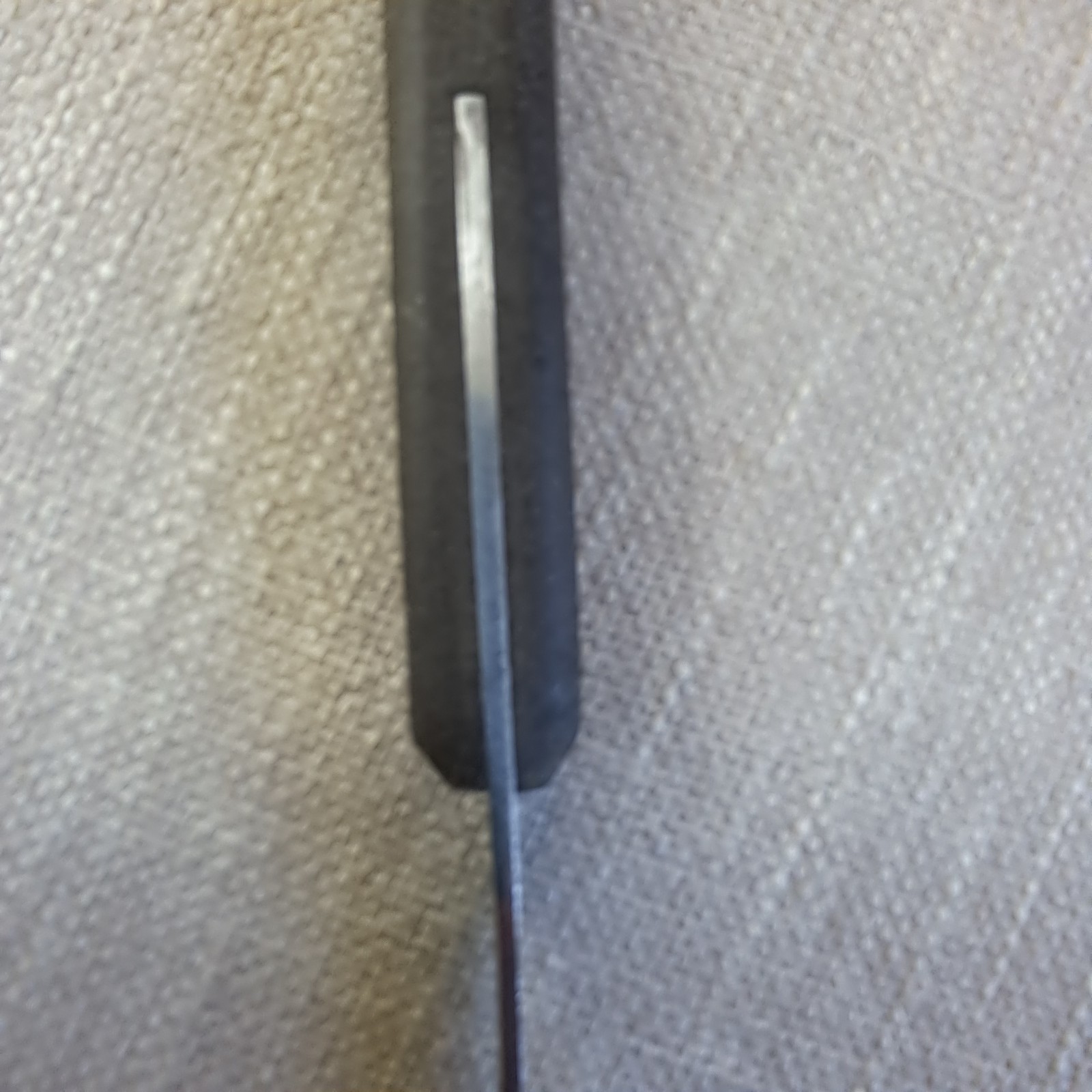 Carving Fork Stainless with Brown Handle