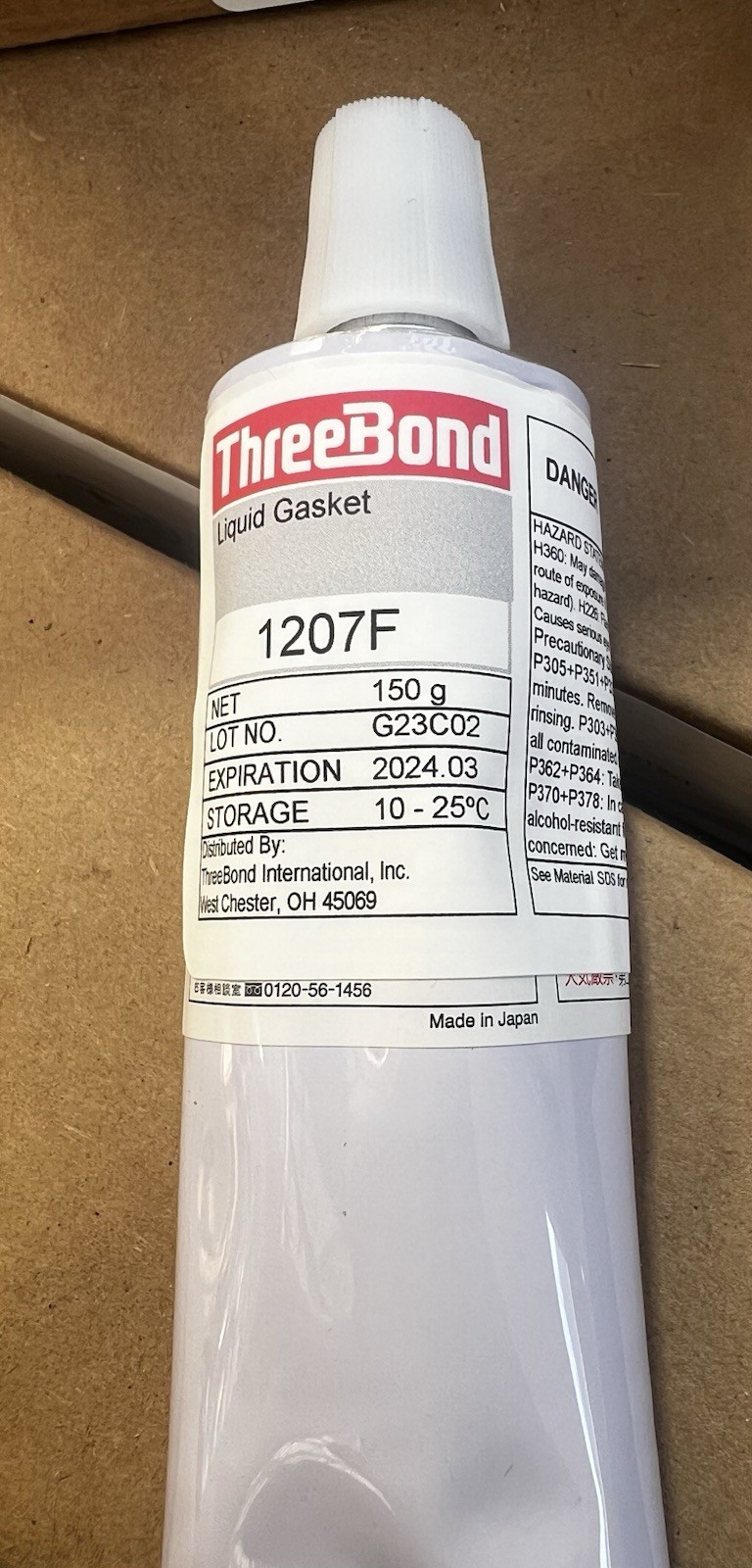 Three Bond 1207F Gasket Maker Gray 150g, Bulk Discount!