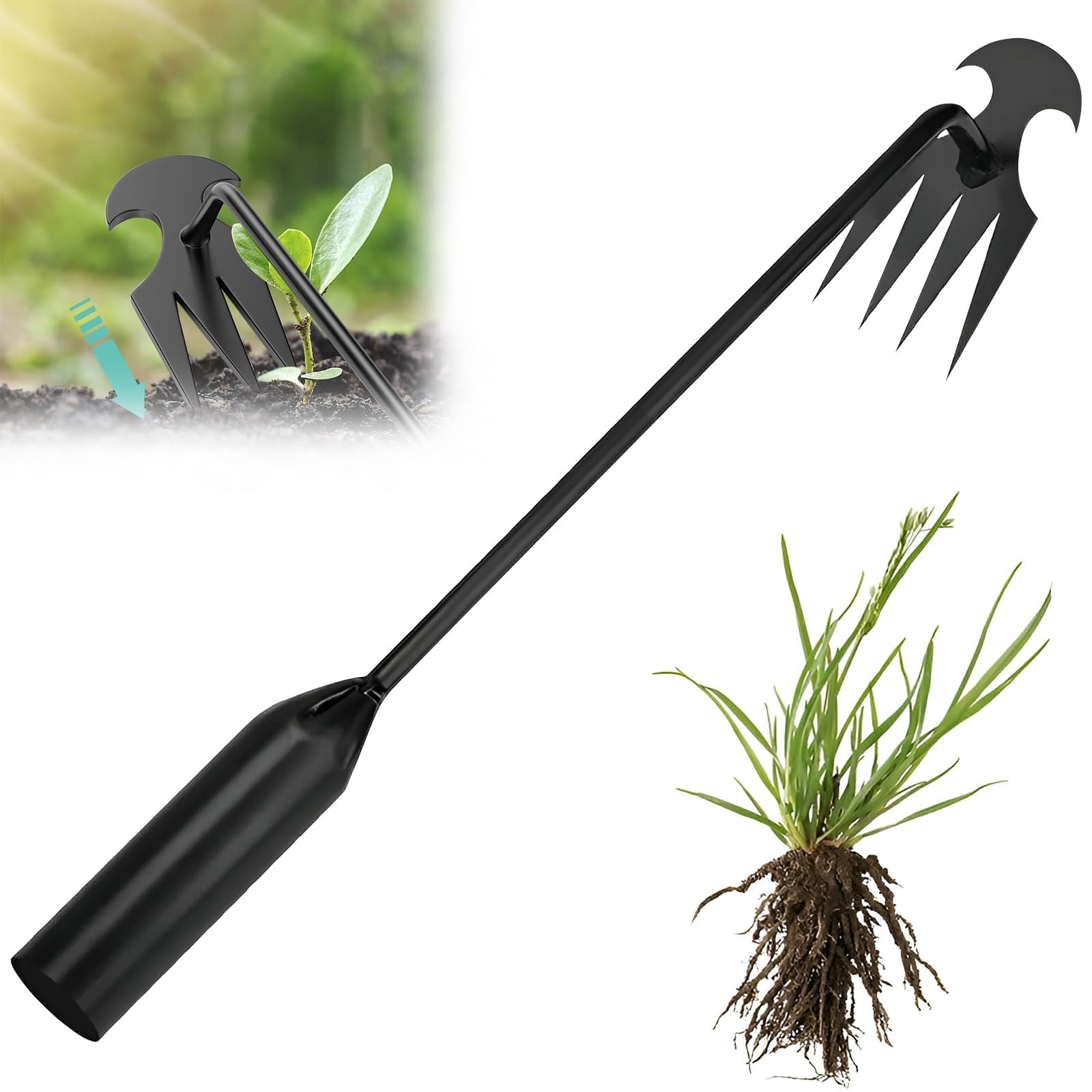 Weed Puller Tool Garden Pulling Tool,Portable Weeding Tool,4 1PCS