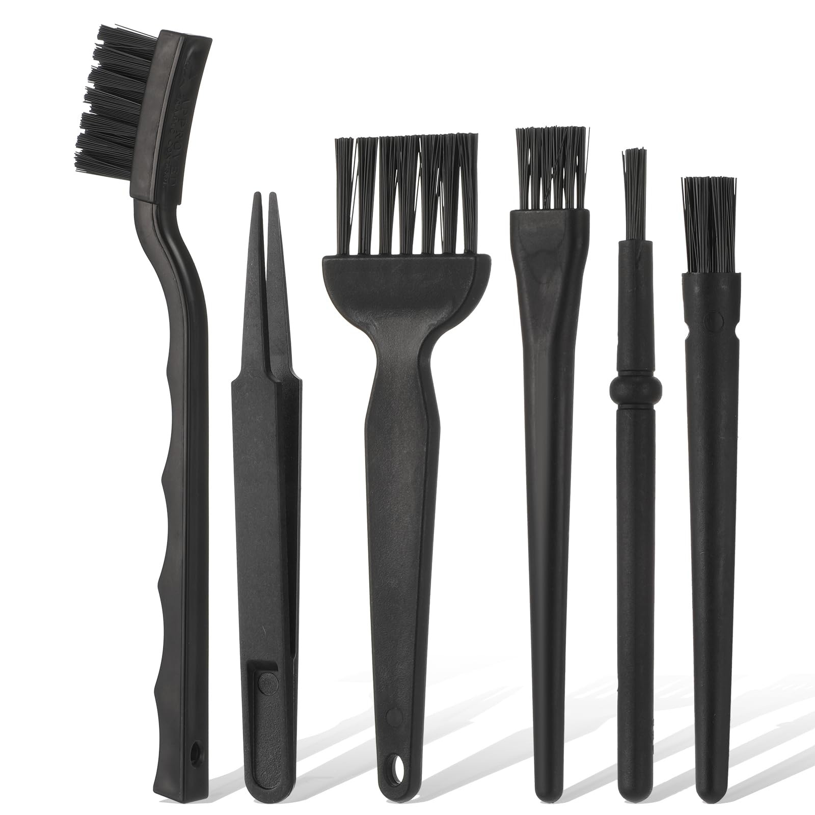 6 Pack Small Cleaning Brush Set Anti Static Small Cleaning Brushes for Tight ...