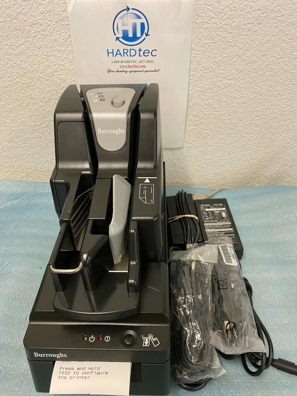 Burroughs ReceiptNOW SRN2PTR-USB with SmartSource Scanners (Bundle)