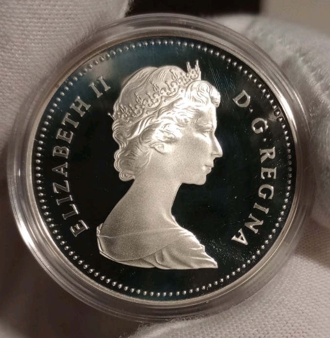 1983 Canada Proof Silver Dollar .375 Troy Oz ASW Universiade Edmonton .50 In OGP