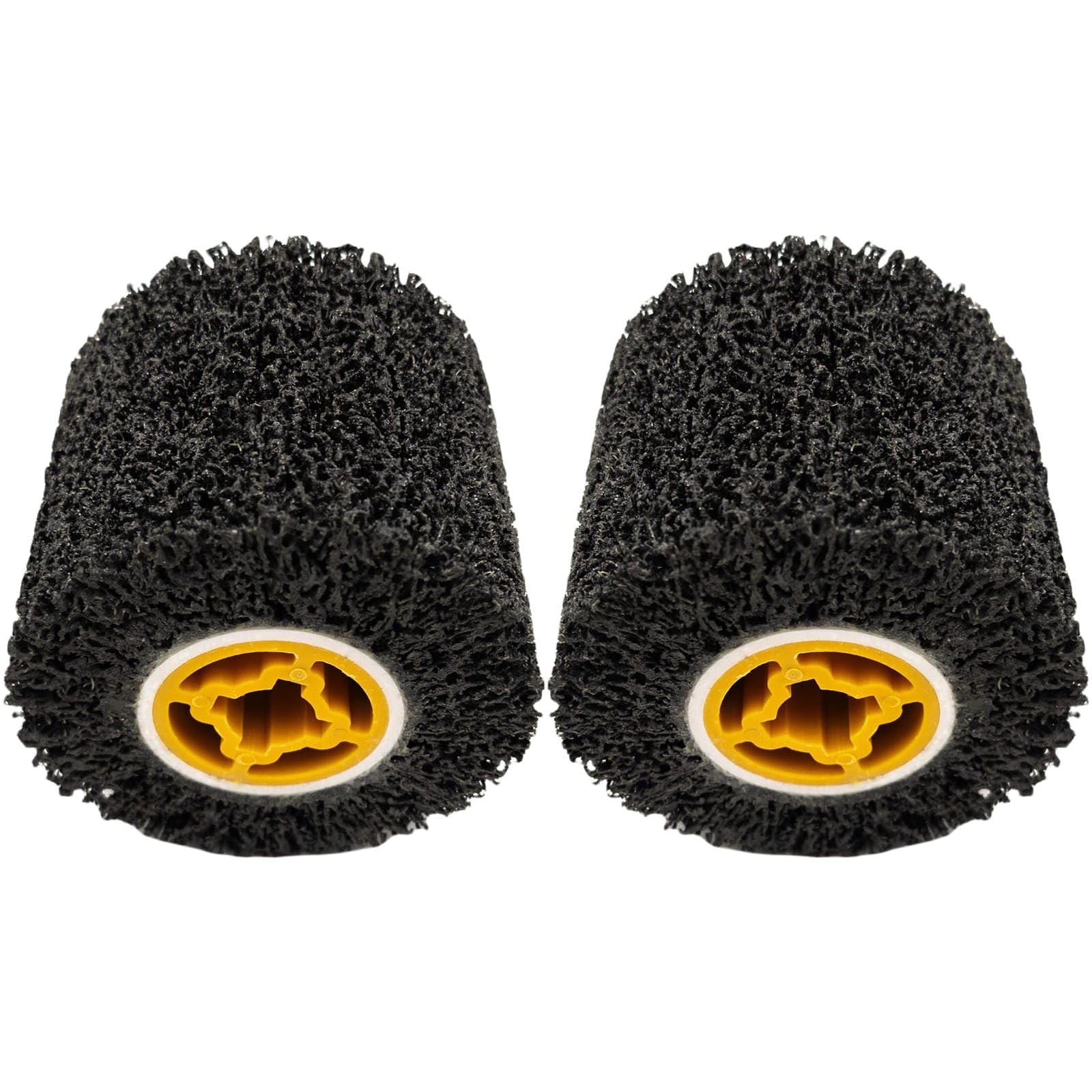 JONAS C 2 Pcs Burnishing Wheel 40 Grit Stripping Drum, 4.5" x 4" Abrasive...