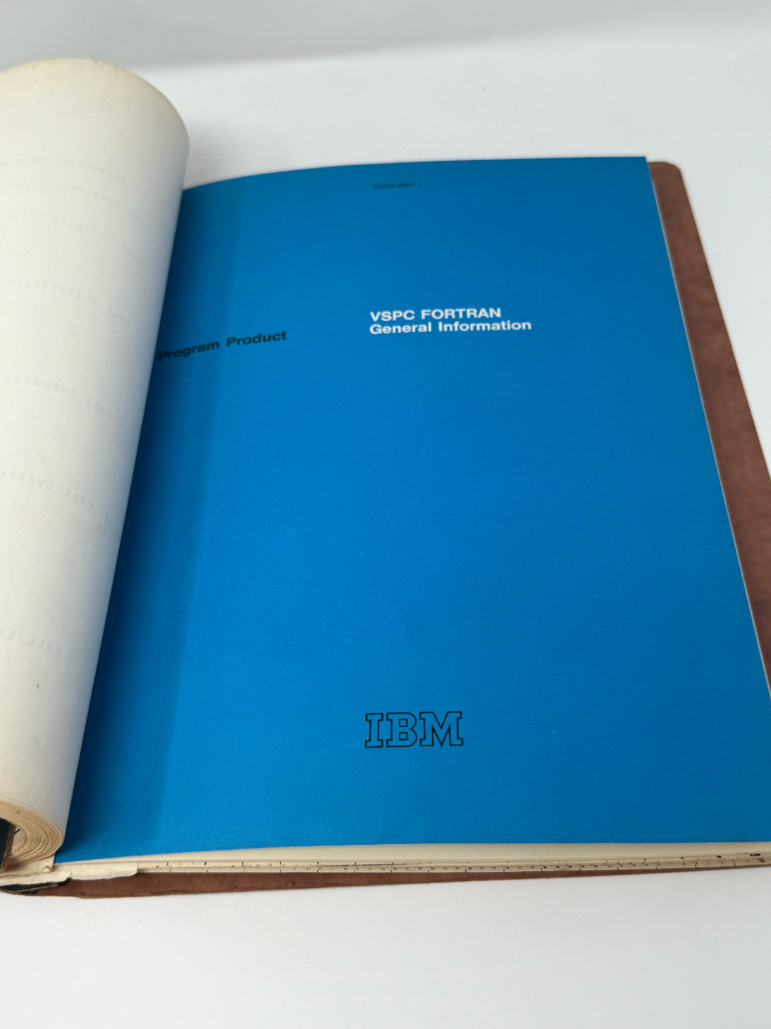 IBM SYSTEM/360 Model 125 VSPC FORTRAN Manual Vintage Computer Guide