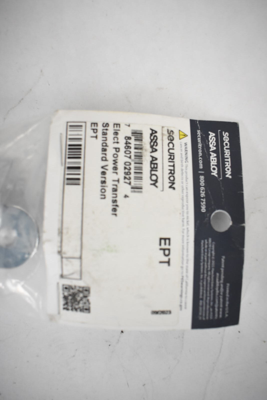 ASSA ABLOY Securitron EPT Electrical Power Transfer Standard Version Steel