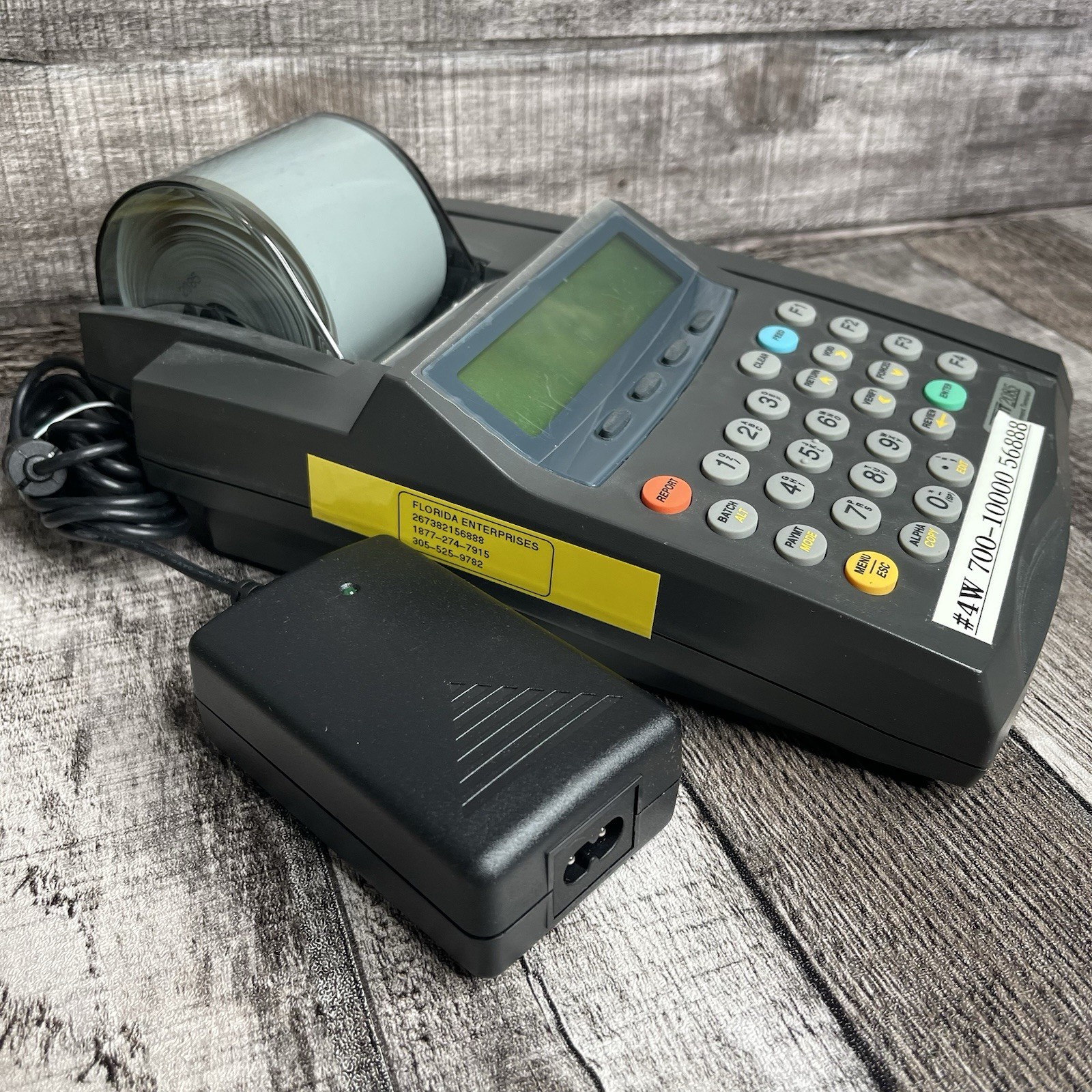 Lip Nurit 2085 POS EDC Terminal Credit Card Machine Reader Receipt Printer