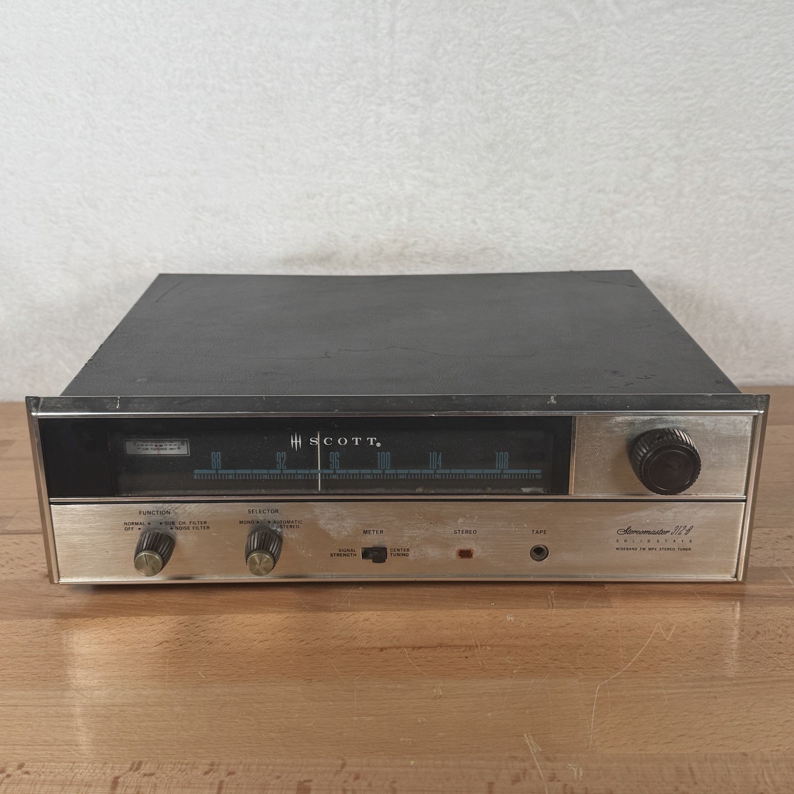 Scott Stereomaster Tuner 312-B Wideband FM MPX Stereo Tuner - UNTESTED