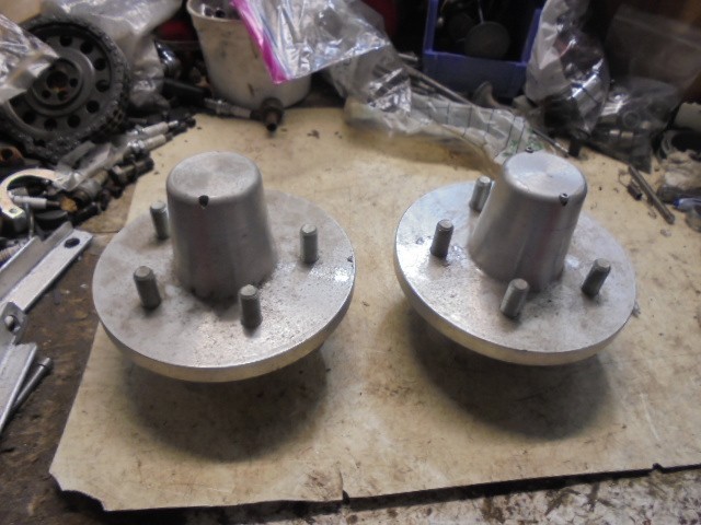 5x4 1/2 Aluminum Front Hubs IMCA WISSOTA LMS NASCAR ARCA K&N ASA KN ASA