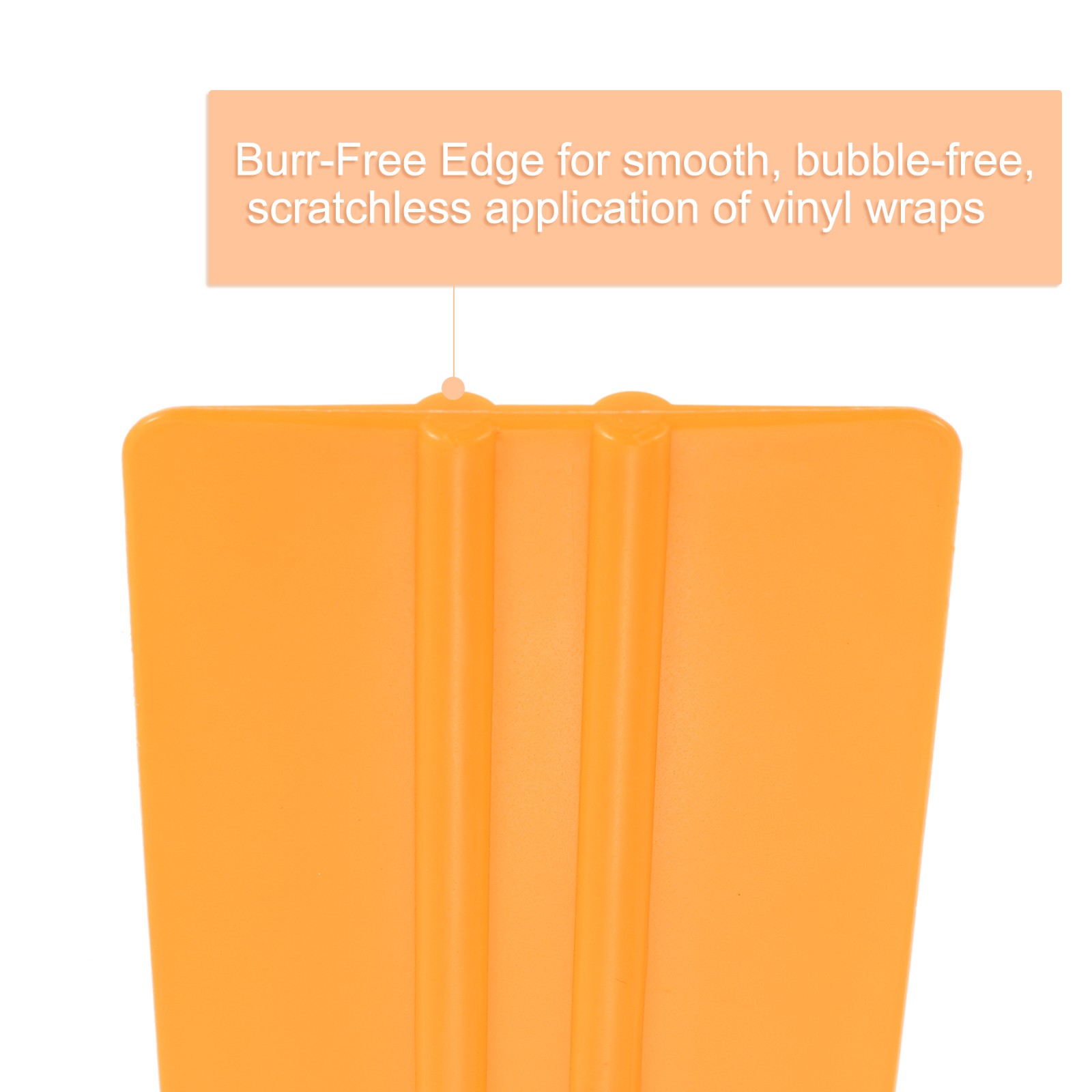 3pcs Vinyl Wrap Squeegee, 4" Decal Squeegee Scraper for Car Wrap, Yellow