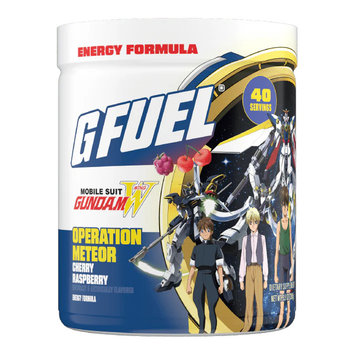 G Fuel Mobile Suit Gundam Wing: Operation Meteor Tub Energy Formula 40 Servings