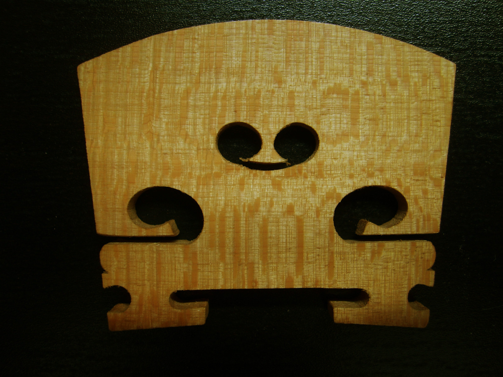 French model old color 1/2 violin bridge