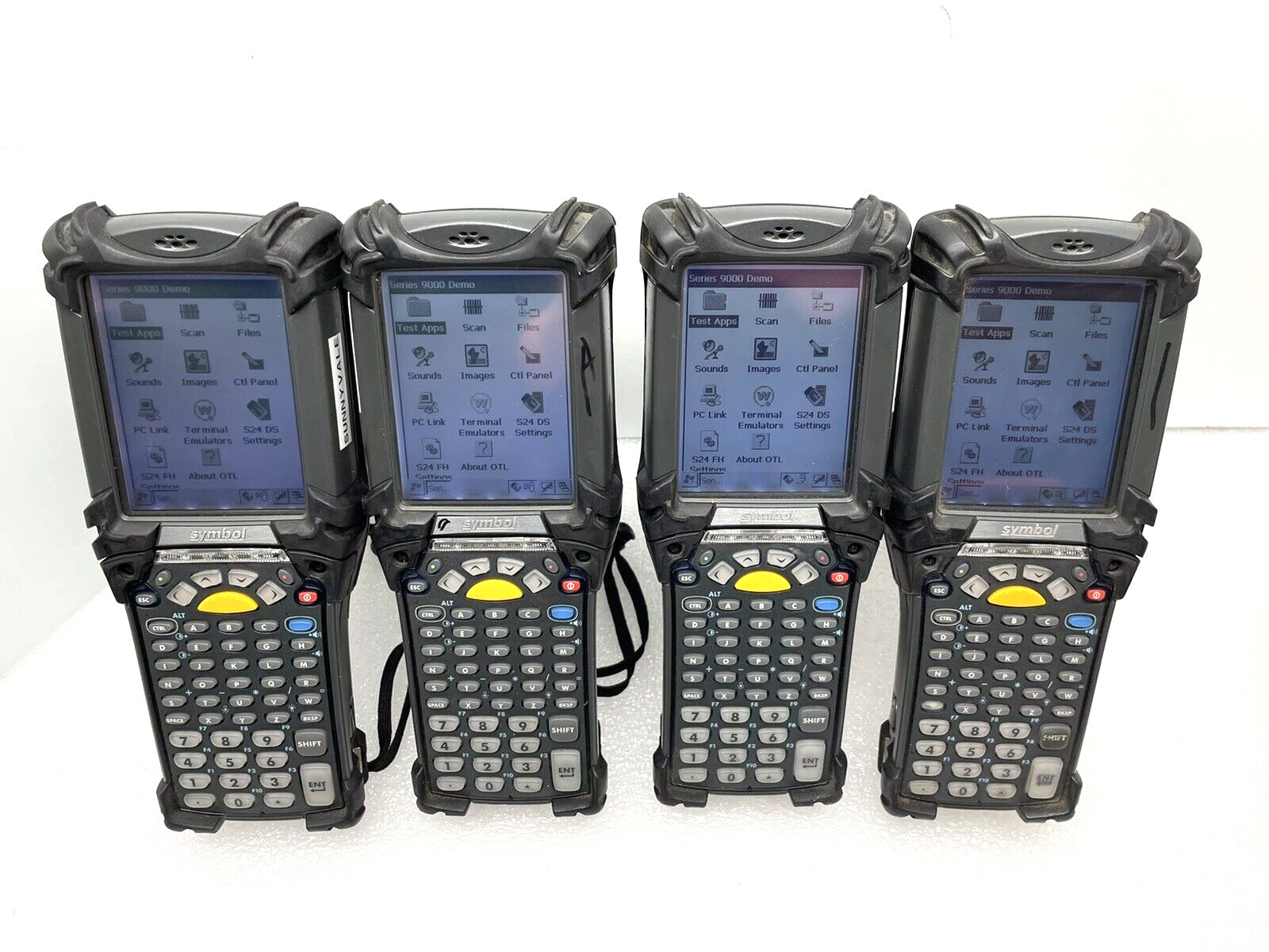 SYMBOL MOTOROLA MC9060 WIRELESS SCANNER PDA BARCODE INVENTORY LOT + CHARGERS