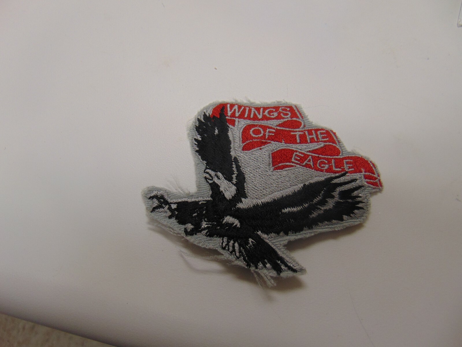 MILITARY SHOULDER PATCH COLORED SEW ON WINGS OF THE EAGLE