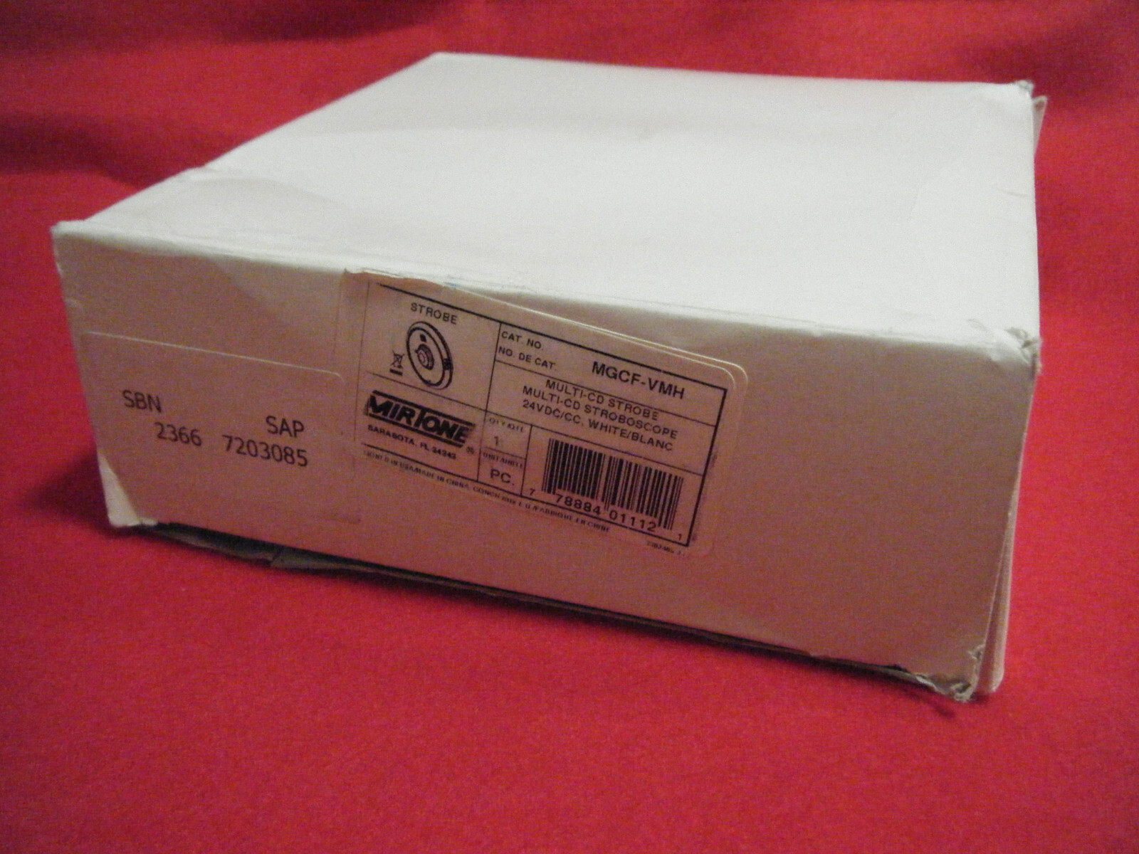 NEW MIRTONE MULTI CD STROBE WHITE MGCF-VMH