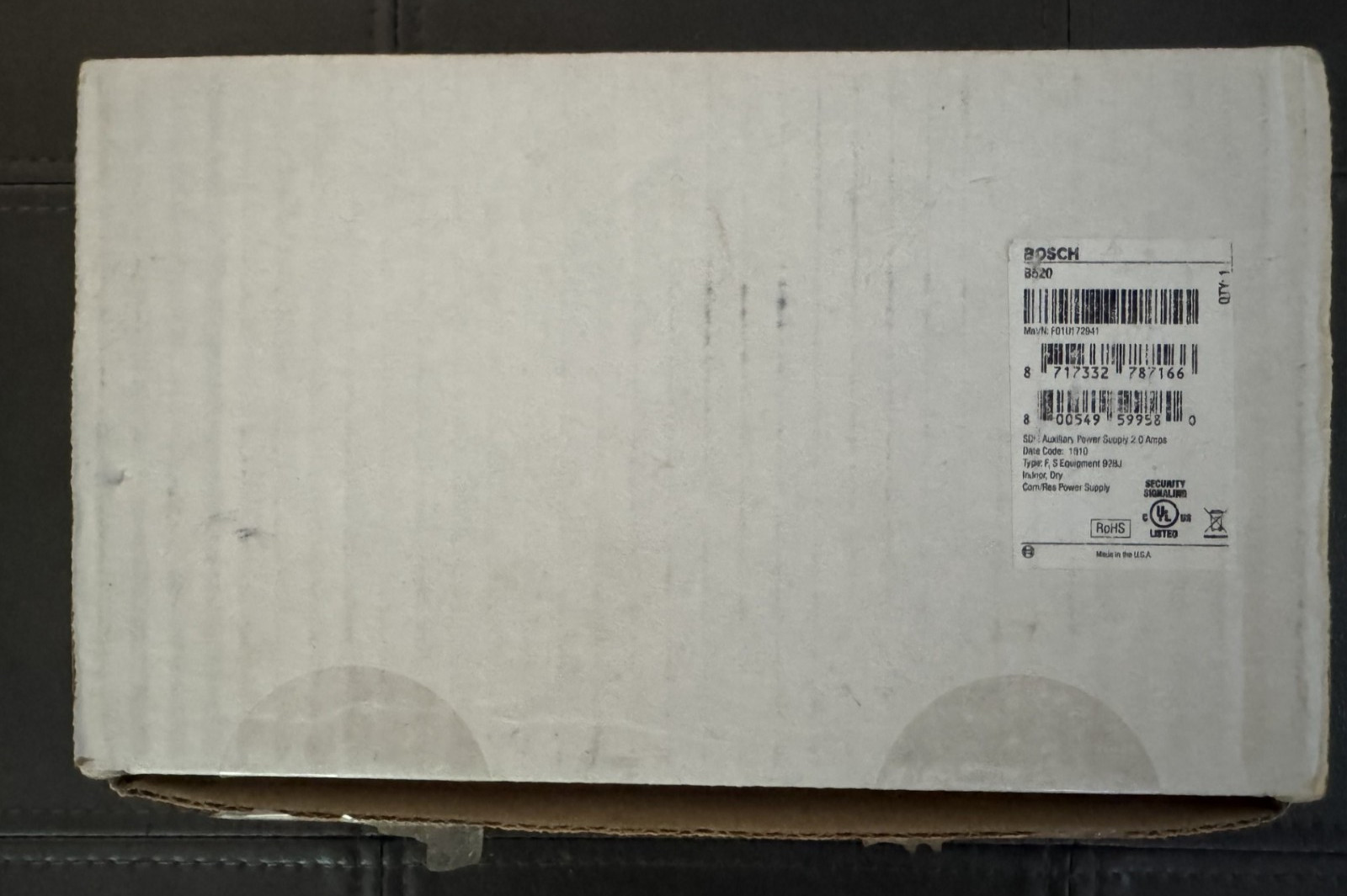 Bosch B520, Auxiliary Power Supply Module-New