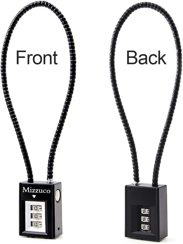 3-Digit Combination Trigger Lock & Cable Lock for Handguns, Rifles, Shotguns