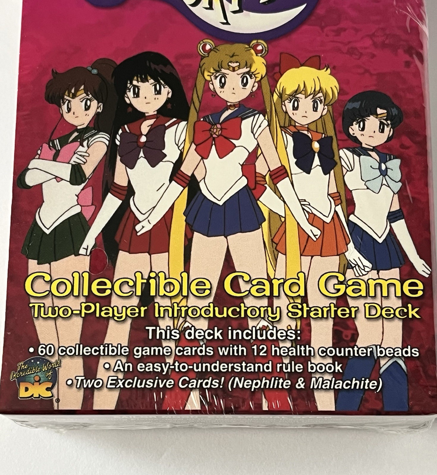 Sailor Moon 2000 Dart 1 Premiere Edition Starter Deck Sealed