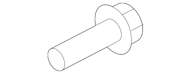 Genuine Ford Exhaust Manifold Heat Shield Bolt W500033S437
