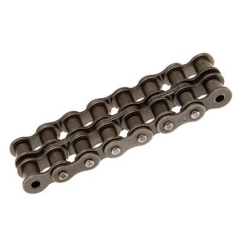 #80H-2 Heavy Double Strand Riveted Roller Chain 10FT Roll with Connecting Link