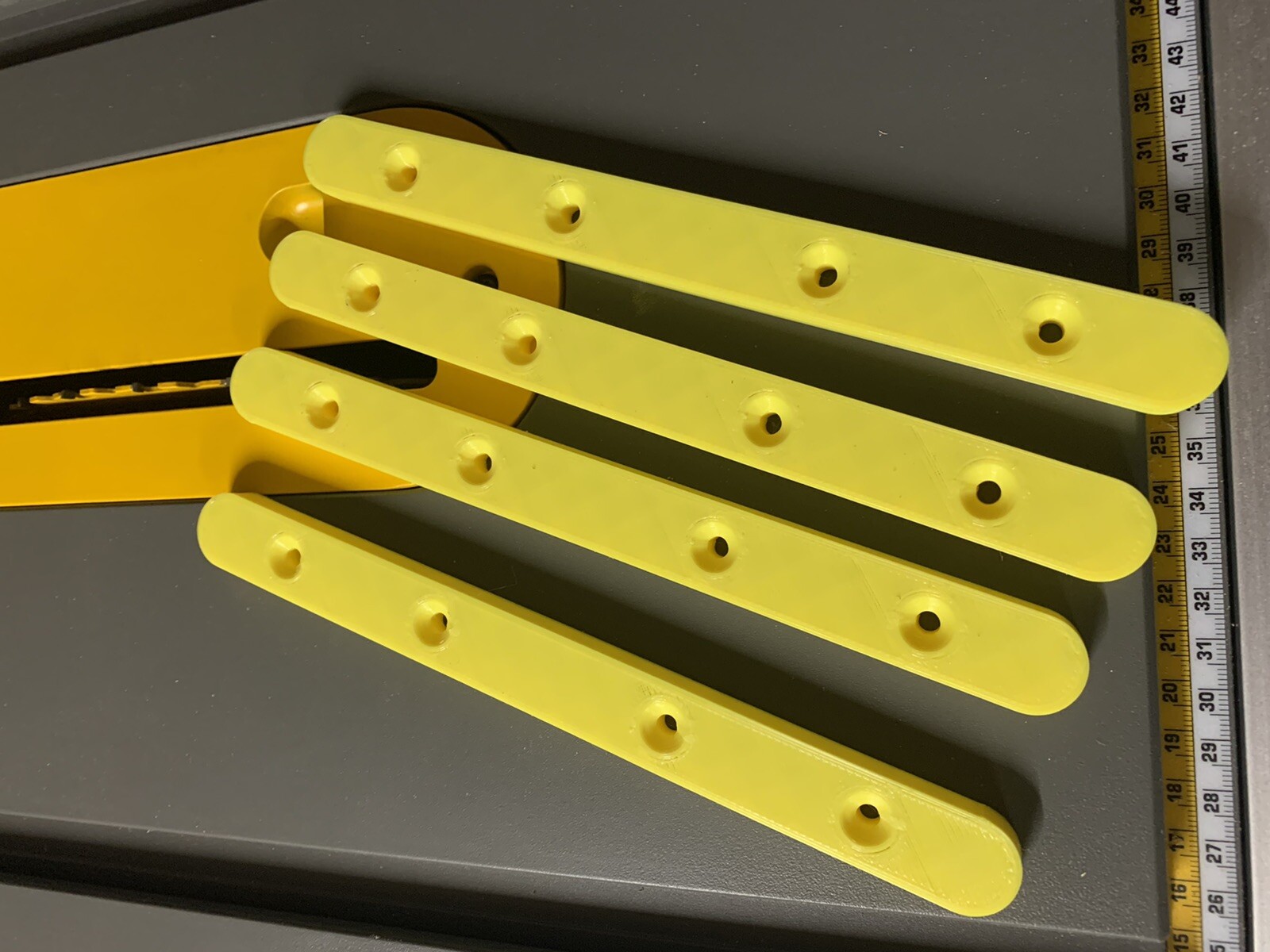 dewalt dwe7485 /dwe7492 crosscut sled rails